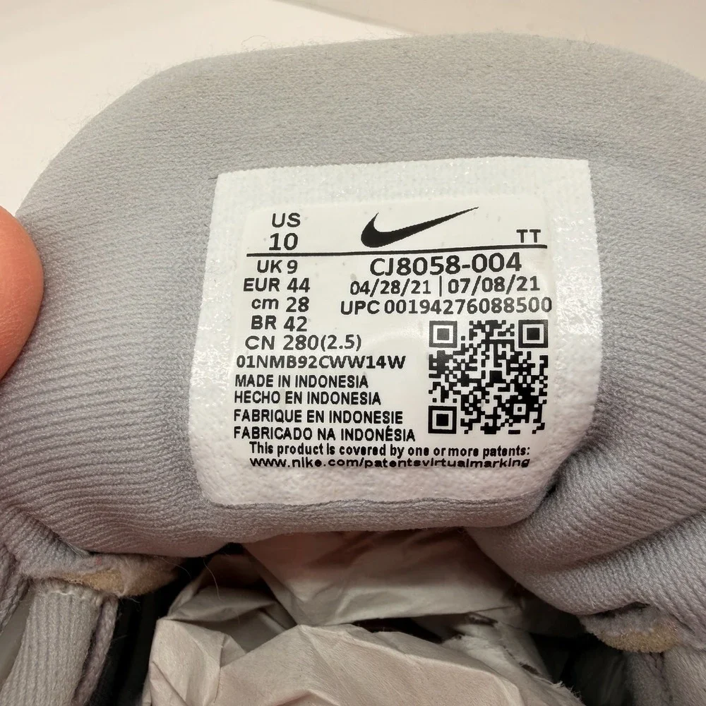 Nike Air Max Alpha Trainer 3 CJ8058-004 Mens Size 10 Gray White Training Shoes